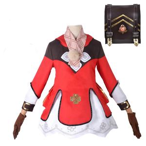 Alta calidad al por mayor <span class=keywords><strong>Klee</strong></span> disfraz uniforme tela FIESTA DE Halloween <span class=keywords><strong>Genshin</strong></span> impacto Anime Lolita <span class=keywords><strong>Cosplay</strong></span> disfraz para niñas - Product Image 1