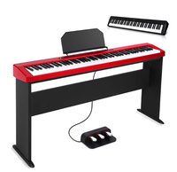 Wholesale OEM Professional Hammer Keyboard Portable 88 Keys Electric Digital Grand Piano Electric