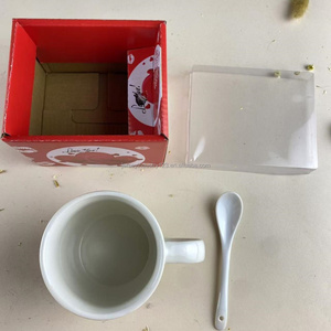Taza <span class=keywords><strong>de</strong></span> Cerámica Roja con Cuchara para el Día <span class=keywords><strong>de</strong></span> <span class=keywords><strong>la</strong></span> <span class=keywords><strong>Madre</strong></span>, Diseño Creativo, Regalo Festivo - Product Image 6