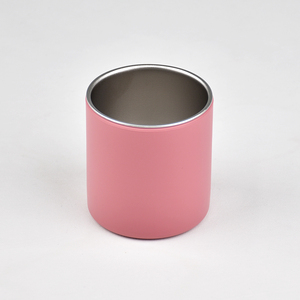 Vaso de agua de acero y silicona para niños pequeños, apto para lavavajillas, vaso anticaída, moderno, para fiestas - Product Image 1