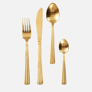 Hot Selling Romantic Wedding Stainless Steel Cutlery <b>Set</b> Fork Spoon <b>Knife</b> for Restaurant Hotel Festival Party Use - Product Image 3