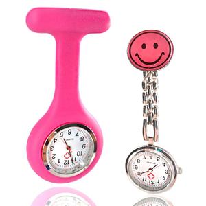 Montres d'infirmière personnalisées de haute qualité avec logo, montres à clip en caoutchouc, montres numériques en silicone pour infirmières, montre de poche à épingle pour infirmière - Product Image 2