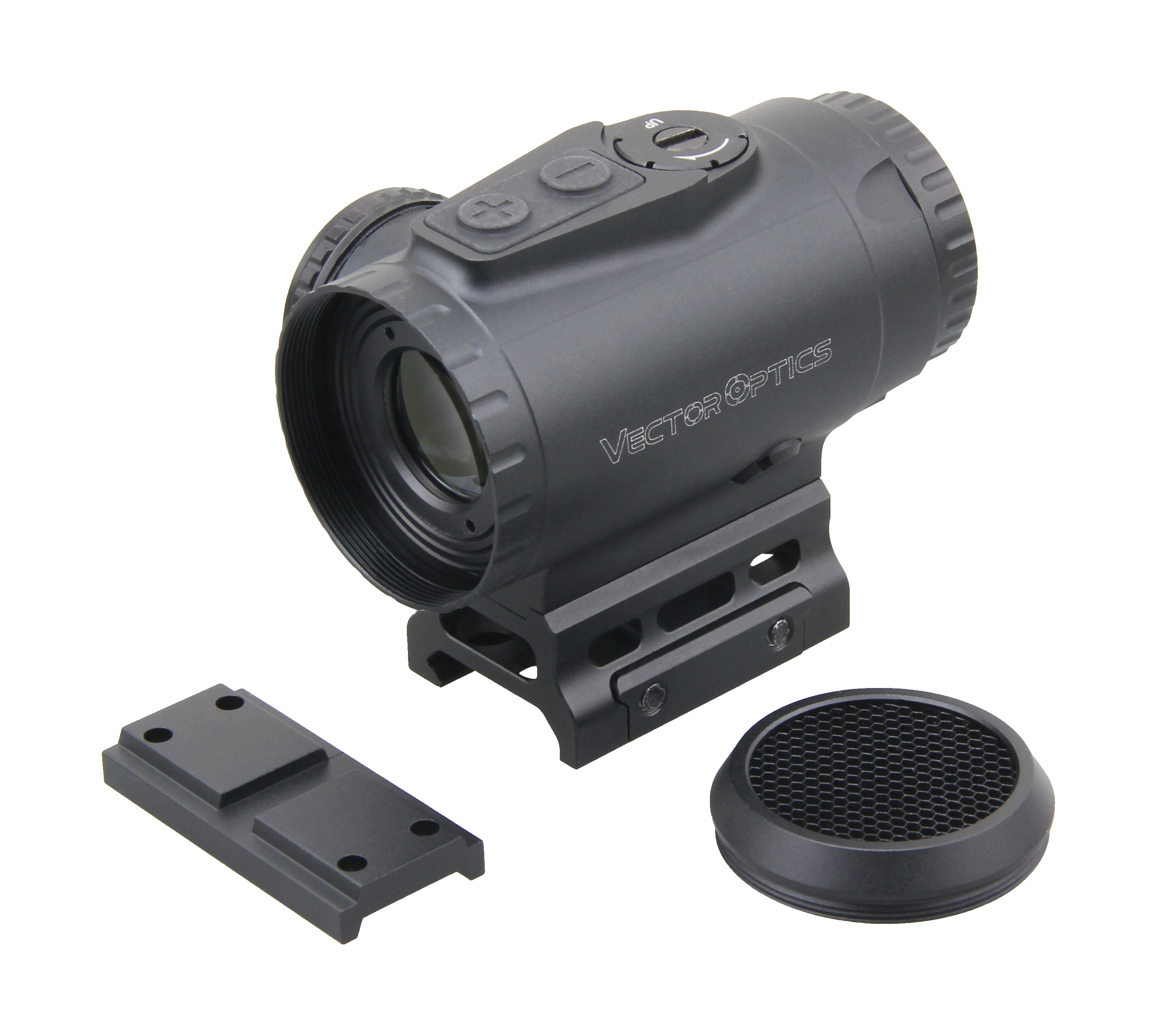 Vector Optics Paragon 3X18 - Red Dot Prism Scope for Hunting