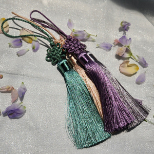 Adorno Decorativo con Borla y Nudo Tradicional, Elegante y Clásico, Marca Coreana, para Manualidades y Recuerdos de Boda, Estilo Coreano - Product Image 6