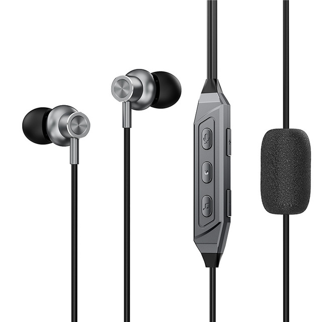 2026 New K6 Cross-Border In-Ear Wired Type-C Headphones Built-in Sound Card Silicone Material 1.2 Million Cord Length Karaoke