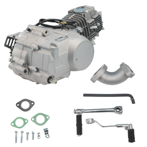 Motor de cilindro de aleación de enfriador de aire YX125 para Dirt Pit Bike Kik, conjunto de motor de arranque, embrague Manual Yinxiang125cc para muestra de motocicleta - Product Image 3