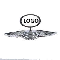 Nouvelle Emblème de Capot de Voiture 3D en Métal Marque GUTO avec Design Aigle Autocollant Avant pour Couvercle Moteur de Voiture - Rétrofit/Amélioration