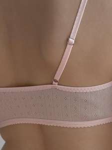 Bralette de algodón para mujer hecho a medida, lencería inalámbrica suave, colores surtidos, ropa interior cómoda para todos los días - Product Image 4