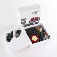 NTO Système d'alarme de sécurité antivol pour moto à deux voies Alarme vibrante pour scooter Démarrage à distance du moteur Autres motos