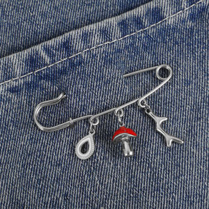 Breloques personnalisées en acier inoxydable pendentifs et breloques de mode plaqués or étanches pour coque de téléphone broche de sac broche fabrication de bijoux - Product Image 3