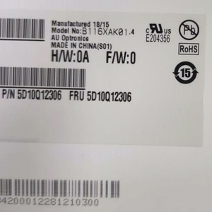 จอแสดงผล LCD รุ่นใหม่ B116XAK01.4 ราคาประหยัด ขนาด 11.6 นิ้ว ความละเอียด 1366*768 โมดูล TFT LCD - Product Image 2