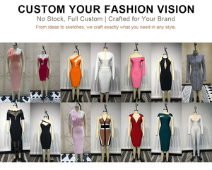 Abito da donna taglie forti con fiocco sul collo, balze, in tessuto ecologico, lunghezza al ginocchio, linea ad A, a maniche lunghe, tinta unita, in rete, elegante, autunnale - Product Image 4