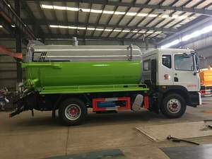 Diesel Septic Pump Truck Transmissão Manual Euro 6 Emissão 5000L Tanque Volume 150-250hp para Esgoto Sucção Esgoto <span class=keywords><strong>Scavenger</strong></span> - Product Image 3