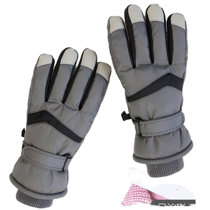 Guantes de Snowboard Resistentes al Agua con Pantalla Táctil, Cálidos, de Terciopelo, Resistentes al Viento, con Bolsillo Oculto, Unisex para Invierno - Product Image 1