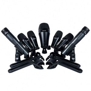 Kit de micros dynamiques pour batterie, 7 types de micros pour instruments de musique, pour spectacles sur scène et groupes - Product Image 1
