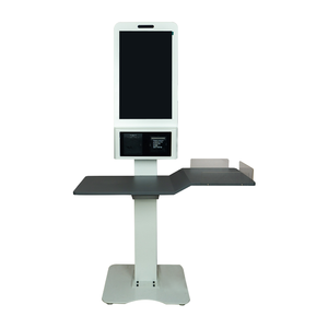 Thanh toán tự dịch vụ kiosk <span class=keywords><strong>POS</strong></span> hệ thống màn hình cảm ứng đặt hàng máy thanh toán kiosk với máy in máy quét - Product Image 1