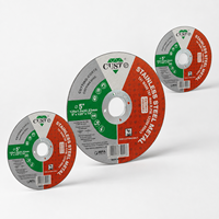 Disque de coupe T41 de 5 pouces (125 mm) à double filet, haute dureté, à liant résineux, pour une coupe rapide de l'acier inoxydable et des métaux