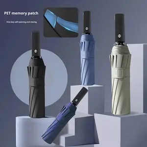 <span class=keywords><strong>Parapluie</strong></span> publicitaire pliable instantané grand format à <span class=keywords><strong>fermeture</strong></span> <span class=keywords><strong>automatique</strong></span> à un bouton, avec logo imprimé, double usage, pour hommes et couples, en nylon 190T - Product Image 1