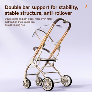 Poussette Bébé Compacte et Portable pour Distributeurs – Système de Voyage Sécurisé - Product Image 6