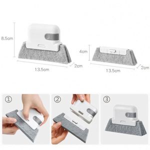 Herramienta de Limpieza de Ranuras 2 en 1, Paño de Limpieza para Ranuras de Ventanas, Cepillo de Limpieza para Ranuras de Ventanas, Accesorios para el Hogar, Gadgets de Cocina - Product Image 6