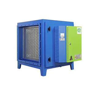 Lvcheng brand LCA 6000 m3h esp filter electrostatic air cleaner kitchen smoke oil fume purifier