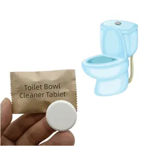 Private Label Automatic Bleach Tank Bowl Cleaning Cleaner Tablets for Toilets