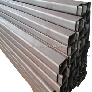 supply aluminium c shaped steel profile for window