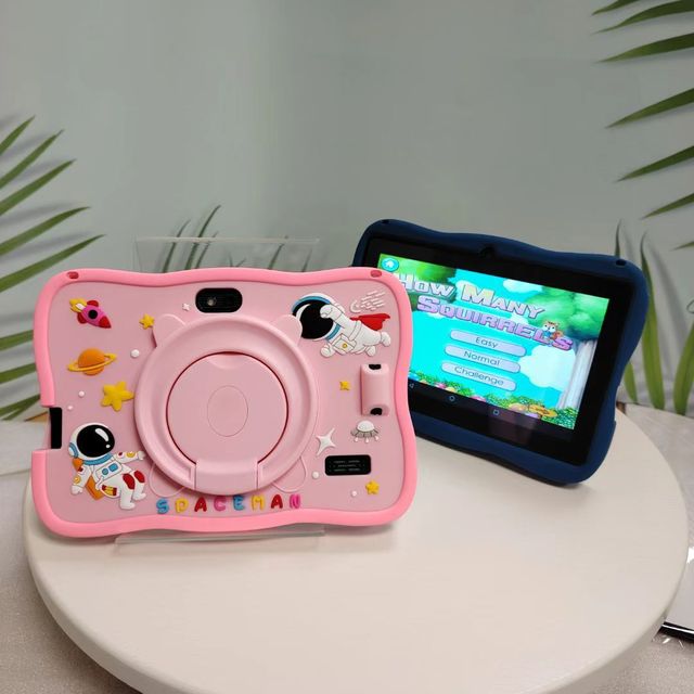 OEM Wholesale New 7 Inch 4GB Android 13 Children's Tablet Pc Pre-Installed Educational Apps Capacitive MTK Shockproof Gift Boys