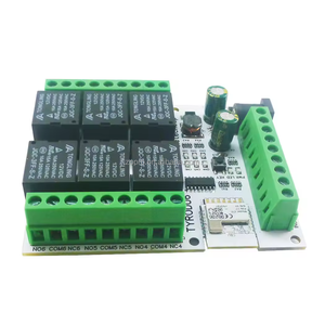 Toyrod06 domotica <span class=keywords><strong>Smart</strong></span> Switch DC 5V 12V 24V telecomando 6DI-DO Wifi relè per Tuya APP IOT Home Retrofit - Product Image 1