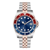 Montres mécaniques de plongée pour hommes à mouvement automatique japonais avec verre saphir, personnalisables avec logo, faible MOQ, vente chaude, OEM