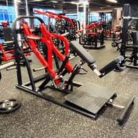 Machine d'extension arrière en acier sélective pour la sécurité de rangée de bentover chargée par plaque de musculation pour l'équipement de gymnastique d'entraînement de bras