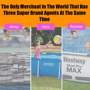 Piscina Familiar <span class=keywords><strong>Inflable</strong></span> de PVC <span class=keywords><strong>Bestway</strong></span> 54009 de 3.05m*1.83m*56cm, Color <span class=keywords><strong>Azul</strong></span> Clásico, para Jardín, para Niños - Product Image 6