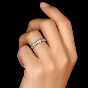 Square Design Ring Simple Finger Ring for Women - Product Image 2