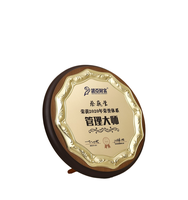 Alliage d'aluminium de haute qualité MÉDAILLES personnalisées Plaque d'honneur atmosphérique Certificat de récompense Salon Trophée en métal Cadeaux