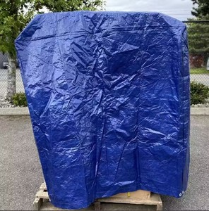 Bâche de protection <span class=keywords><strong>translucide</strong></span> en tricot warp HDPE+LDPE, perméable à la lumière et coupe-vent, pour palettes d'extérieur - Product Image 3