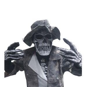 RICHSHINING Venta caliente Horror Zombie Set Scary Skeleton Demon Ghost Costume Cosplay Props Halloween Night Party Favors - Product Image 1