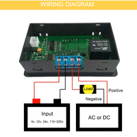 Thermostat numérique électronique J&R W3230 12V 24V 110V 220V avec affichage LED pour chauffage et refroidissement, boîtier en plastique, OEM pour le bricolage