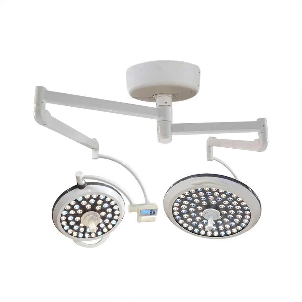 E700/500 lâmpada cirúrgica led de cabeça dupla, luz operacional