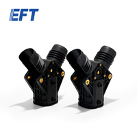 Kit pliant de bras de drone en plastique EFT 40mm/Y Type 1pcs pour pièces de drone agricole G20 Design d'apparence intelligente UAV