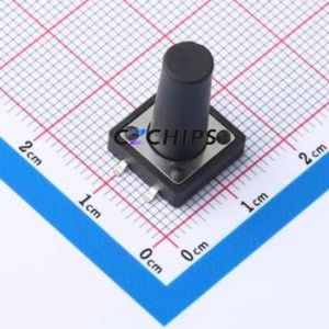 KH-12X12X19H-SMT-<b>D</b> Tactile Switch SMD-4P,12x12mm Switch ( Switch Length: 12mm )( Switch Width: 12mm )( Switch Height: 19mm ) - Product Image 1