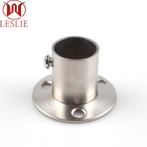 Фурнитура для гардероба, подвесной держатель 25 мм, Круглый держатель для одежды - Product Image 5