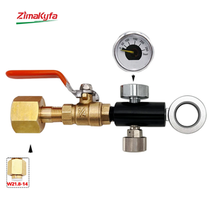 Sodastream nhanh chóng kết nối xi lanh Duo Adapter cho CO2 Refill 250bar đo bóng van tùy chỉnh OEM hỗ trợ-terra - Product Image 5