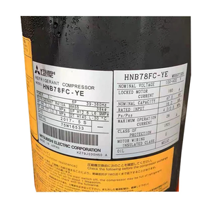 คอมเพรสเซอร์อินเวอร์เตอร์มิตซูบิชิ HNB110FYE-C ใช้สารทำความเย็น R410a สำหรับเครื่องปรับอากาศ ปั๊มความร้อน - Product Image 4