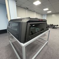 Capot de benne réglable et étanche en alliage d'aluminium pour Ram 1500 - Coque de camping durable intégrée pour tout-terrain