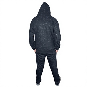 Ensembles de Sport Homme AZ LUCKY SPORTS 2025 – Survêtements Décontractés d'Hiver à Taille Haute, Sweats à Capuche Épais et Pantalons à Boutons (OEM) - Product Image 2