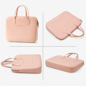 MKW5105 nuovo Logo personalizzato di design in Silicone valigetta per Laptop leggero da 14 pollici <span class=keywords><strong>borsa</strong></span> per Computer portatile resistente da <span class=keywords><strong>donna</strong></span> <span class=keywords><strong>borsa</strong></span> per Laptop - Product Image 5