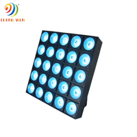 DJ Lumières DMX Contrôle 25pcs 15W RGBW 4in1 Faisceau 5x5 LED Matrice Blinder Scène Disco lumière