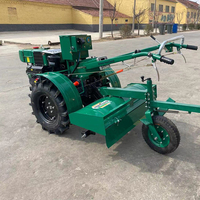 Rotovator de matériel agricole de culture de chine, petit champ, Mini-tracteur à main 2wd, tracteur 5hp 7hp, cultivateur à essence