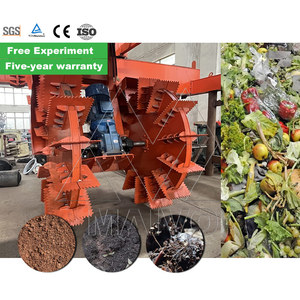 Machine fermentée de machine de tourneur de compost de bioréacteur de compost pour la grande échelle de l'usine d'engrais organique - Product Image 4