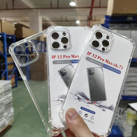 Étui de téléphone en gros pour iphone 12 12 pro max étui antichoc transparent pour Iphone 11 11pro
